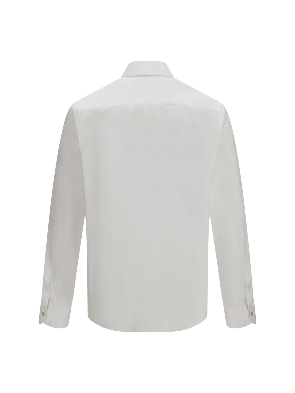 Valentino Light cotton oxford Shirt with VGold - White