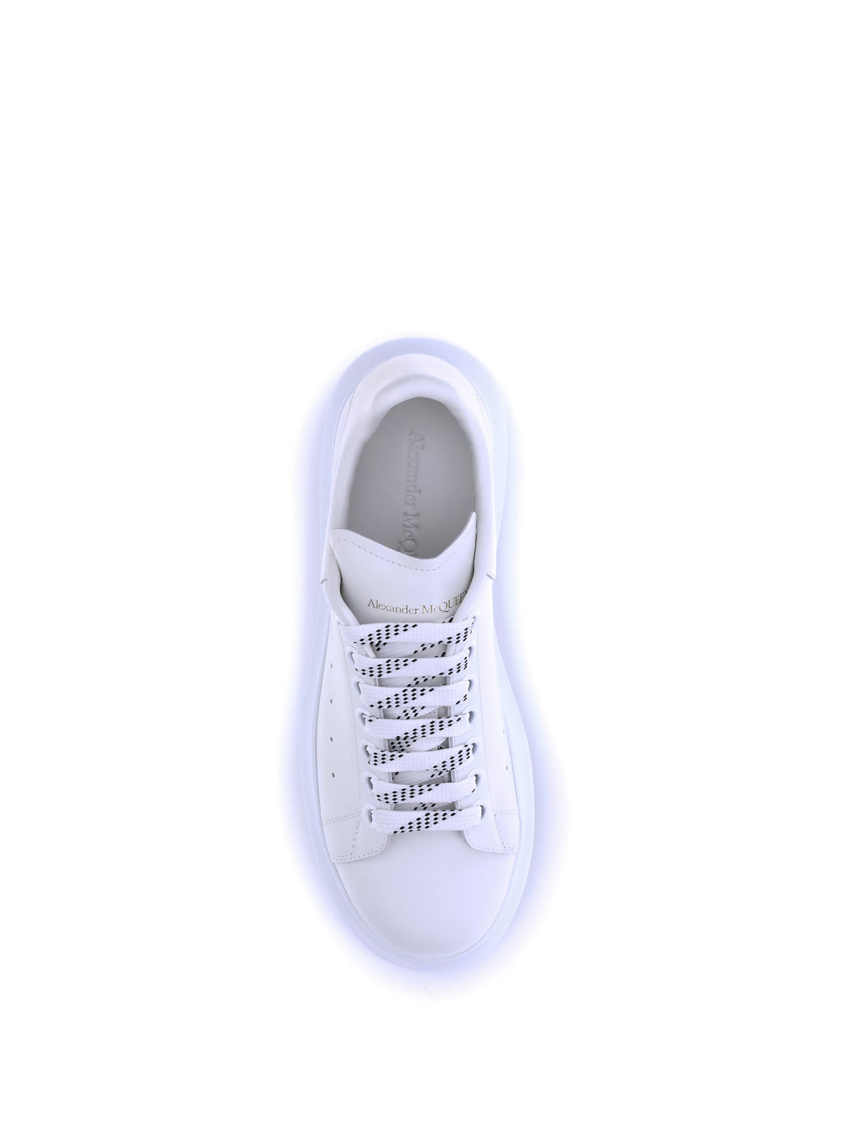 Alexander McQueen Leather Sneakers - White