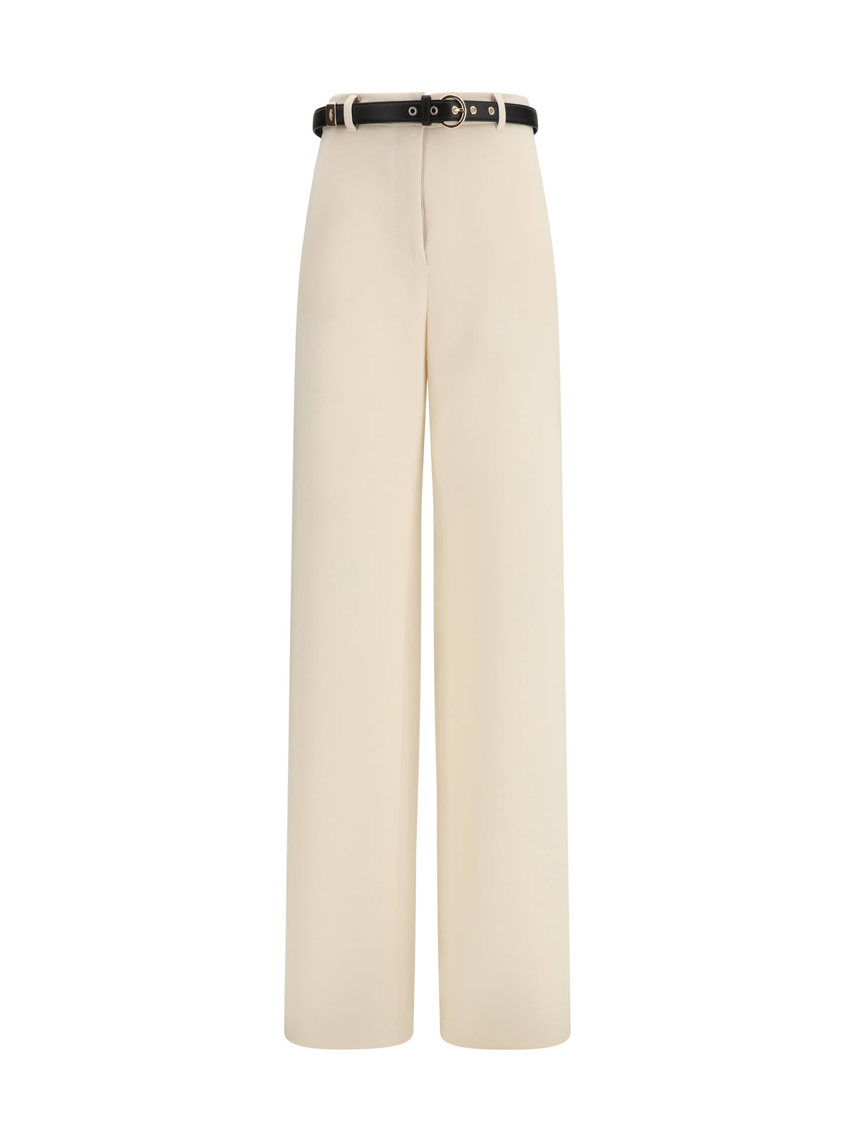 Max Mara Studio Elegant Pants with belt - Beige