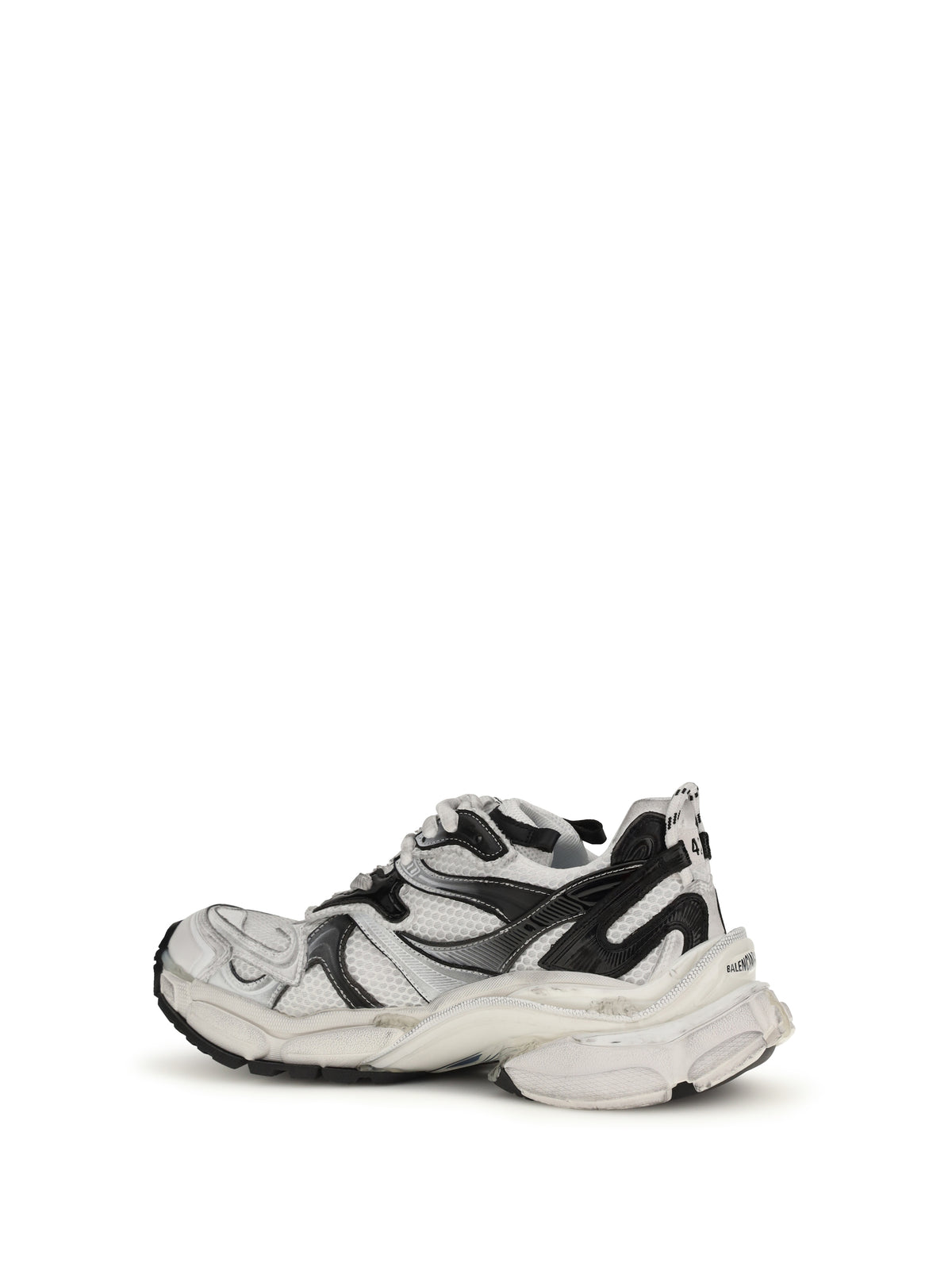 Balenciaga Runner 2 Sneakers - White / Black
