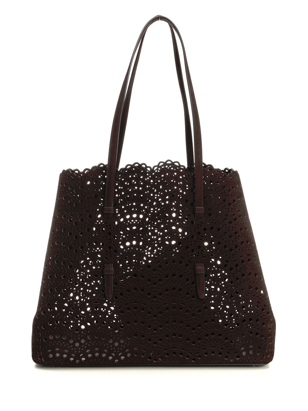 Alaïa Large "Mina" Bag - Brown