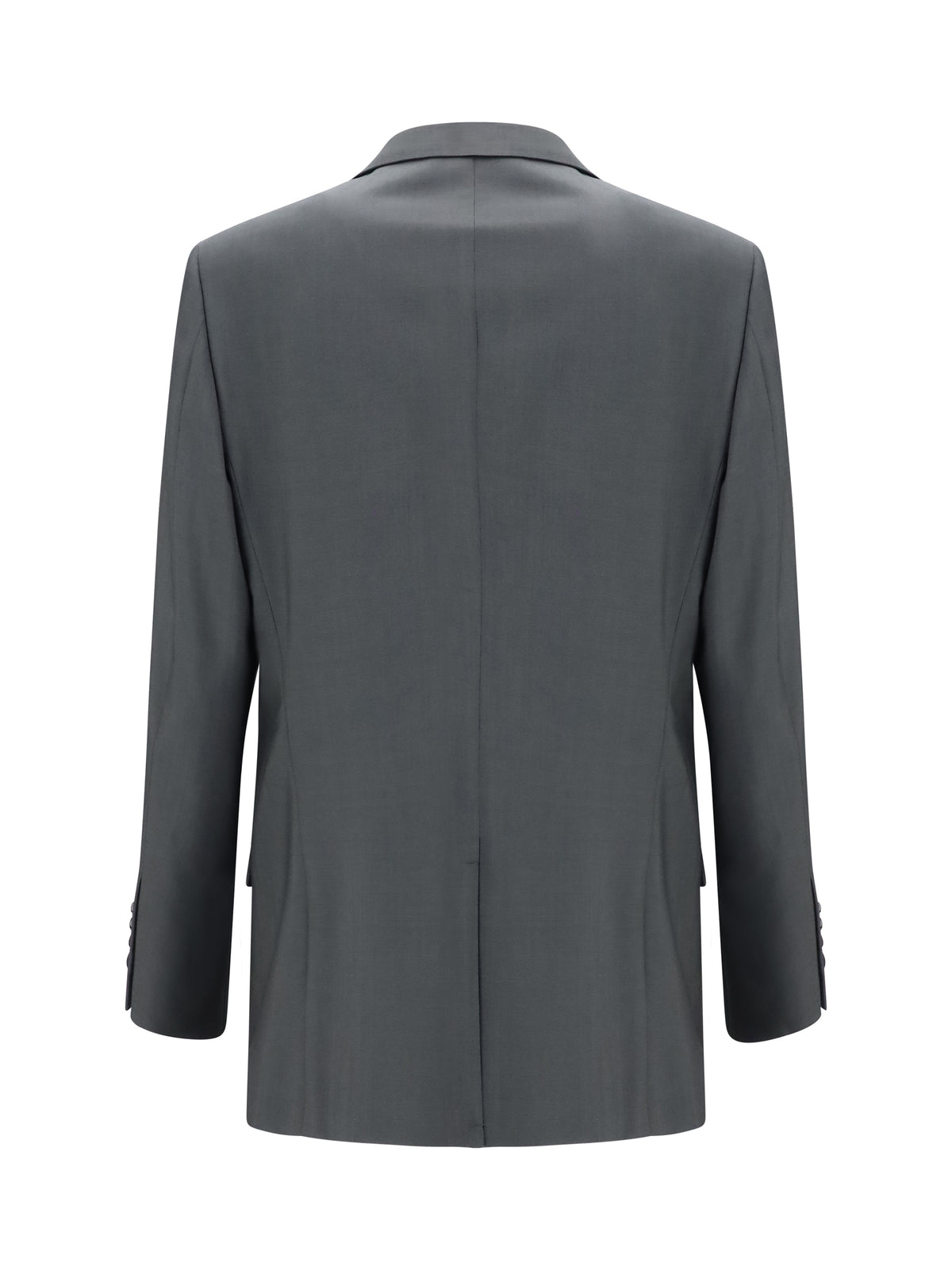 Valentino Single-breasted wool and mohair Jacket - 642 Raven