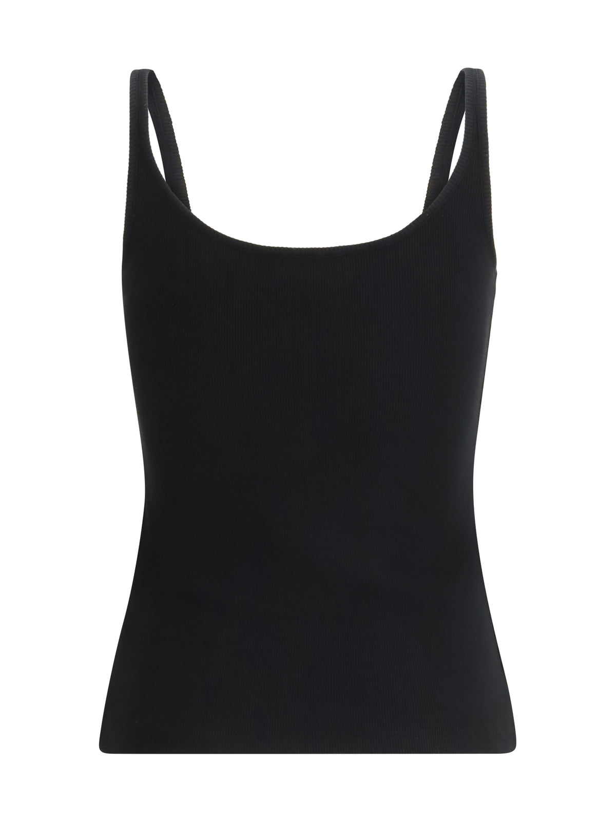 Off-White Off Stamp Rib Tank Top - Black-White