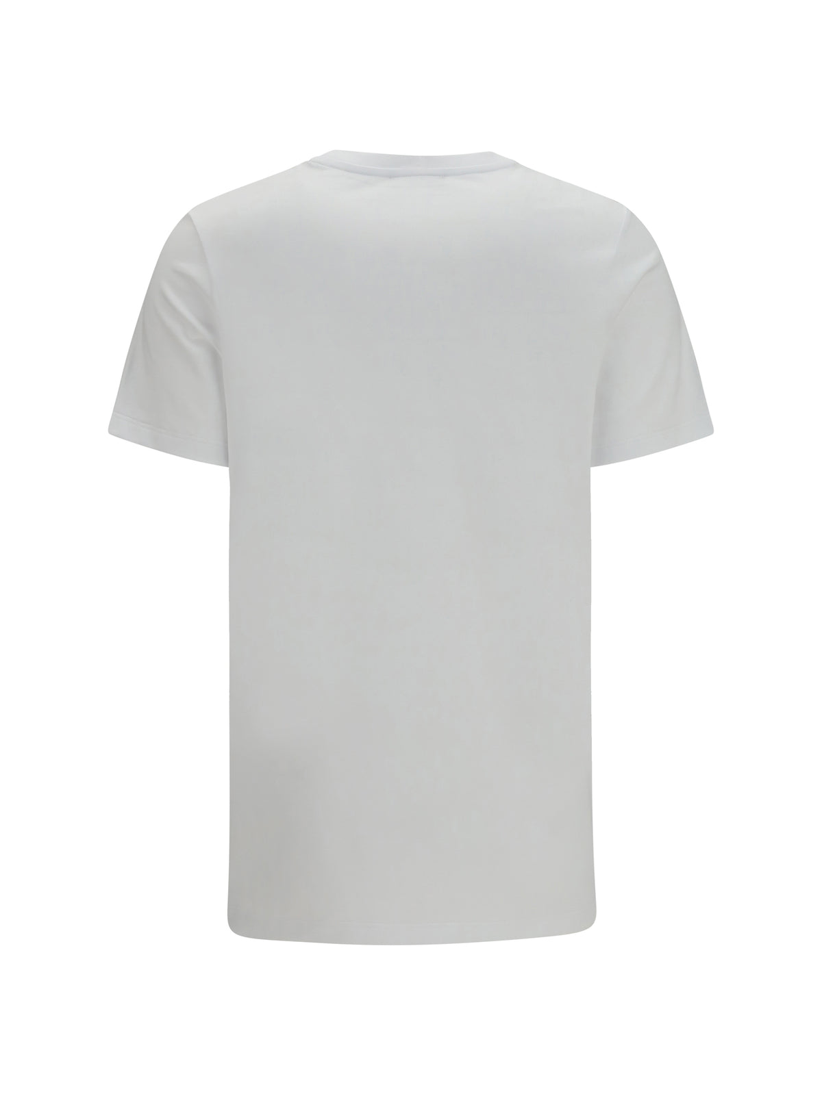 Balmain Cotton logo T-shirt - Blanc/Noir