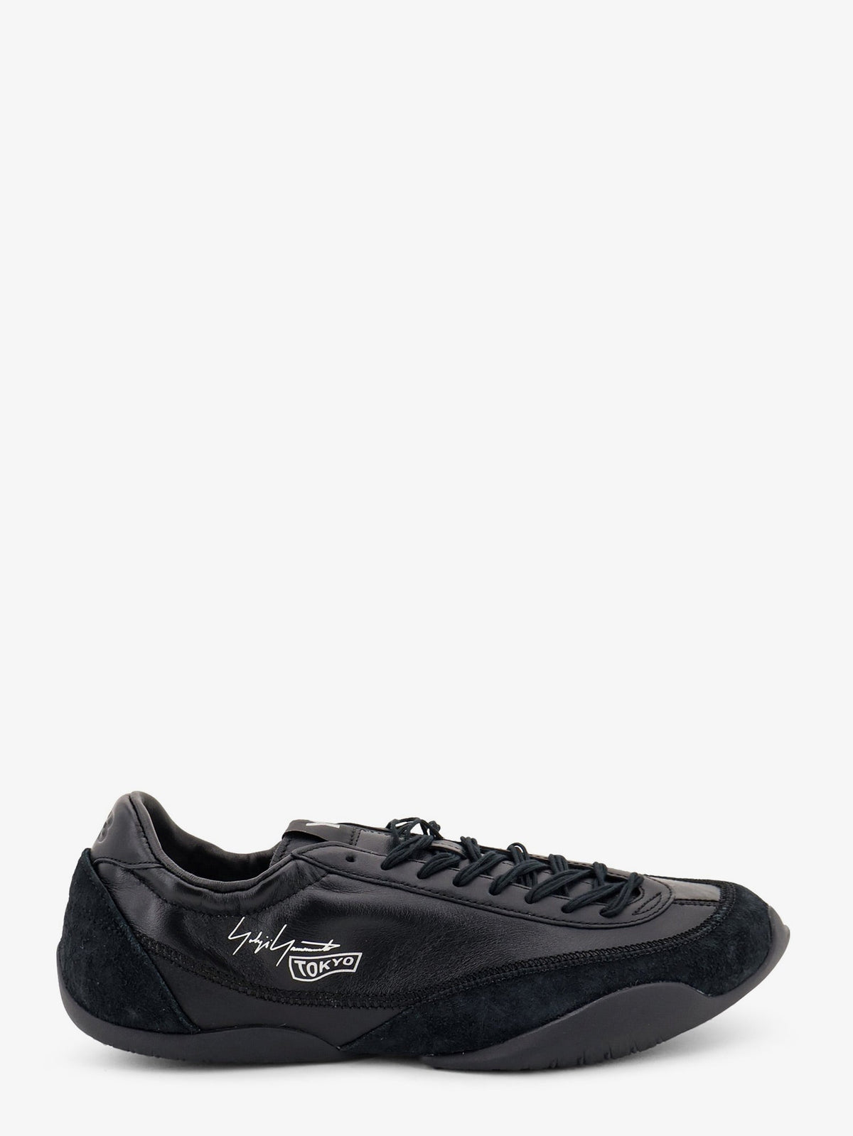 Y-3 Tokyo leather sneakers - Black