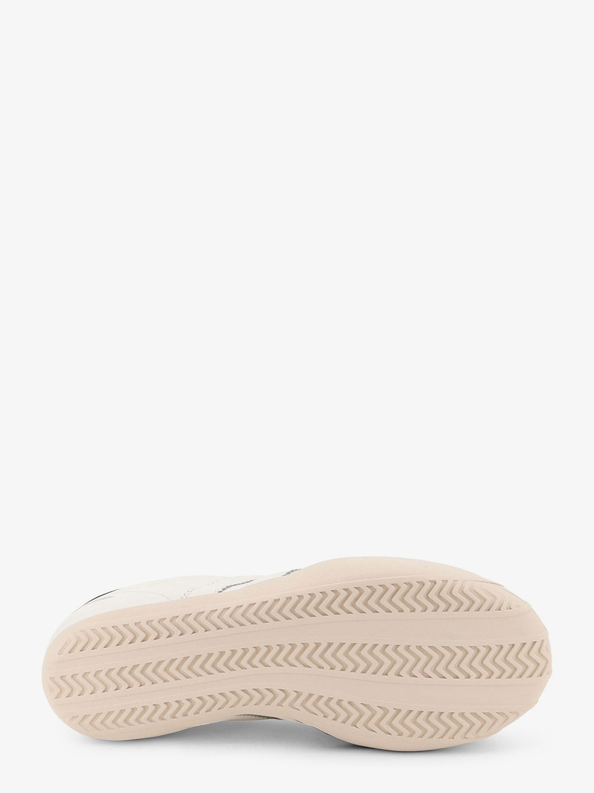 Y-3 Leather and rubber sneakers - White