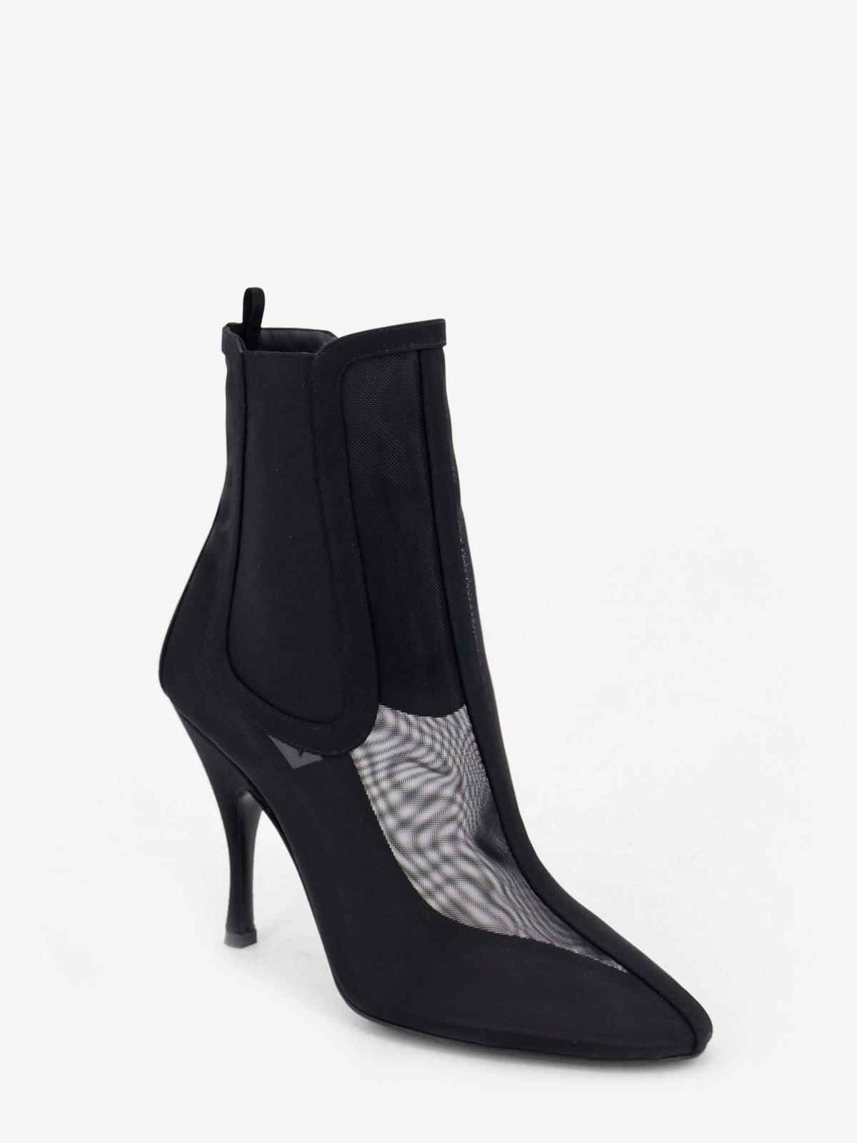 Alaïa Mesh Chelsea boots - Noir