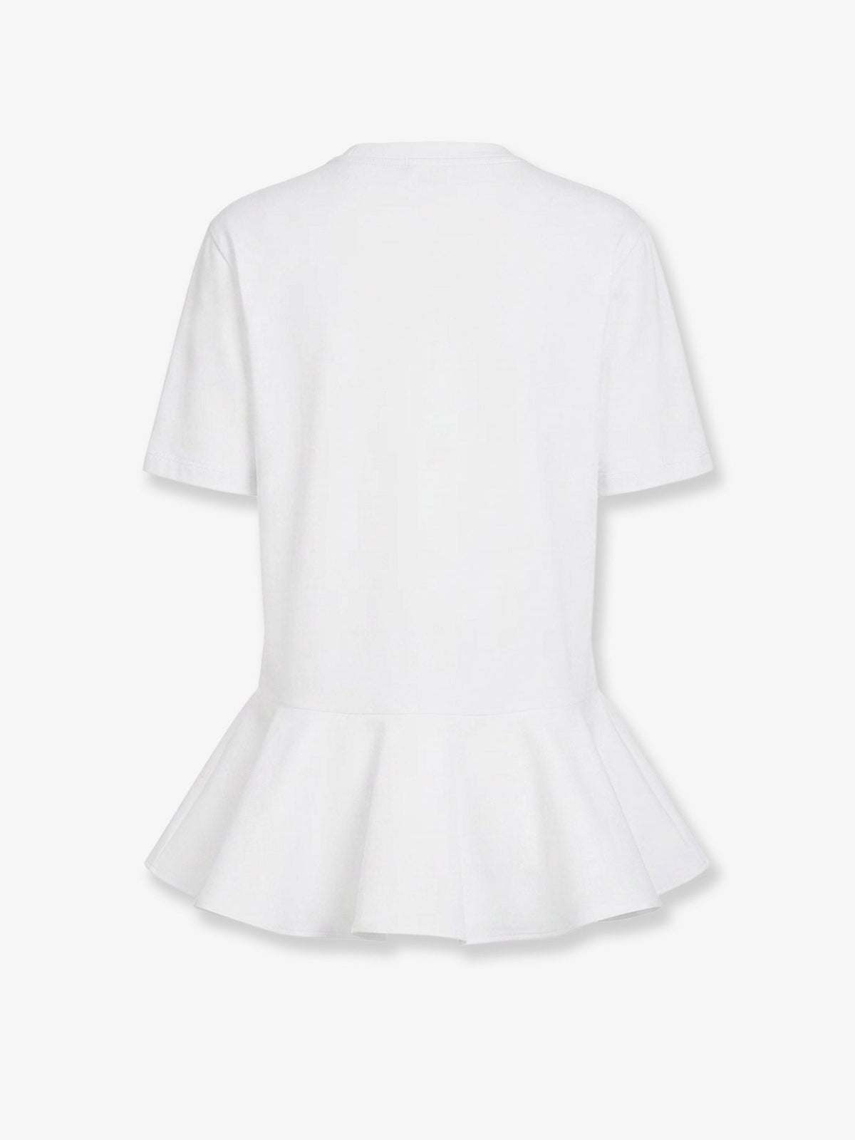 Alaïa Crinoline cotton jersey t-shirt - Blanc