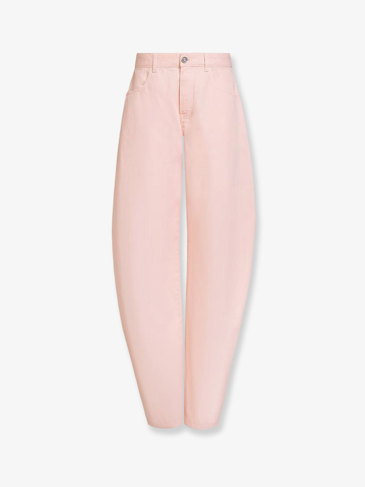 Alaïa Barrel fit denim trousers - Rose Pale