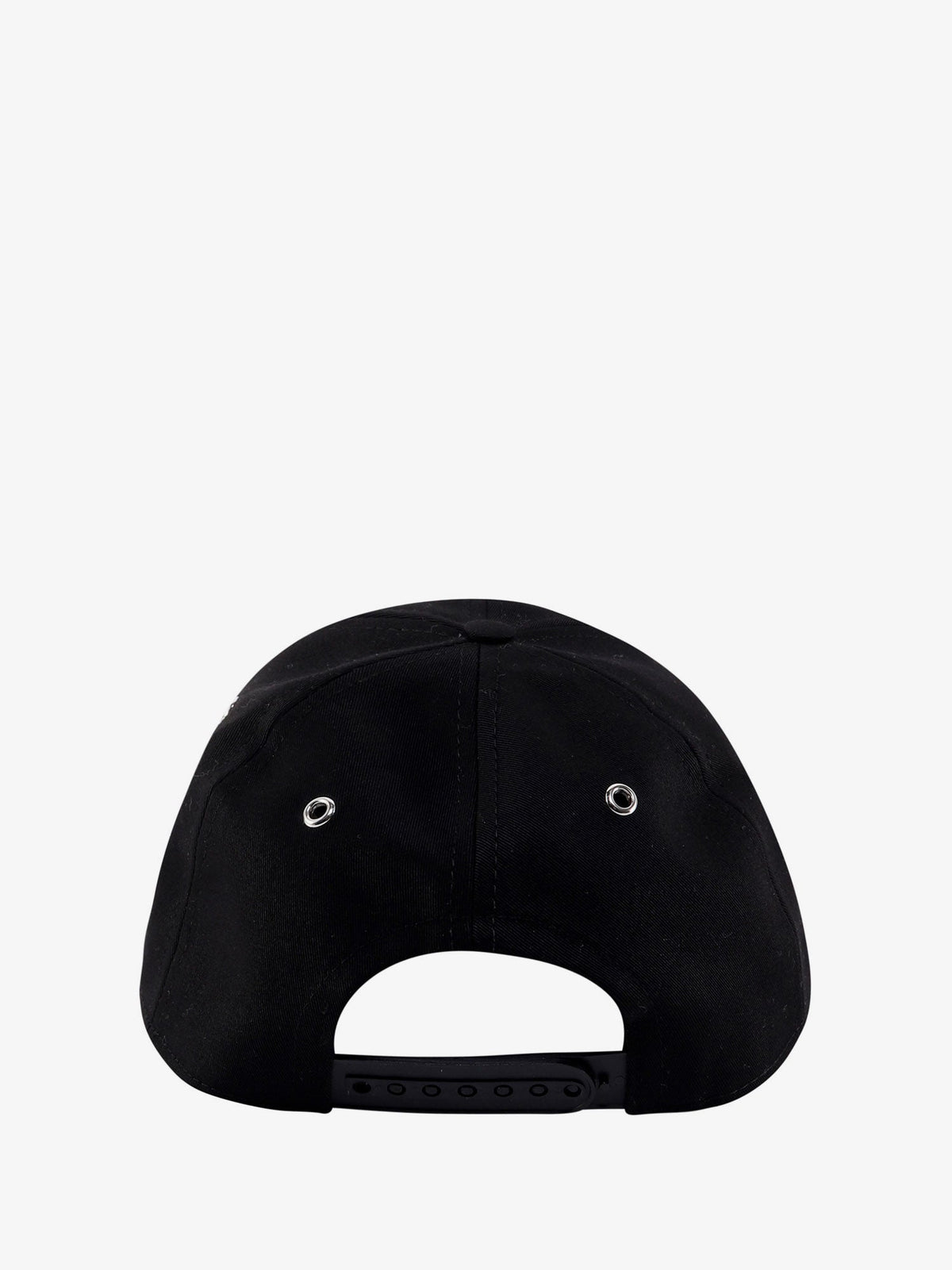 Ami Paris Cotton hat with embroidered logo on the front - Noir