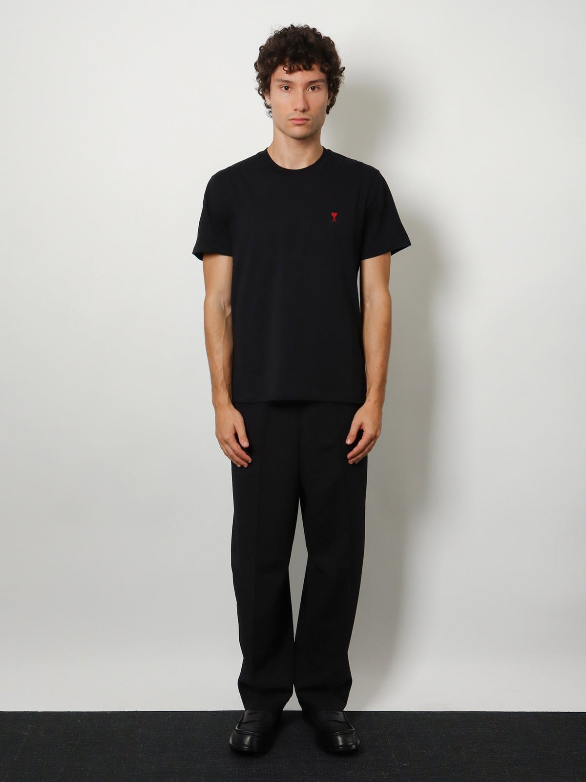 Ami Paris Biologic cotton t-shirt - Noir