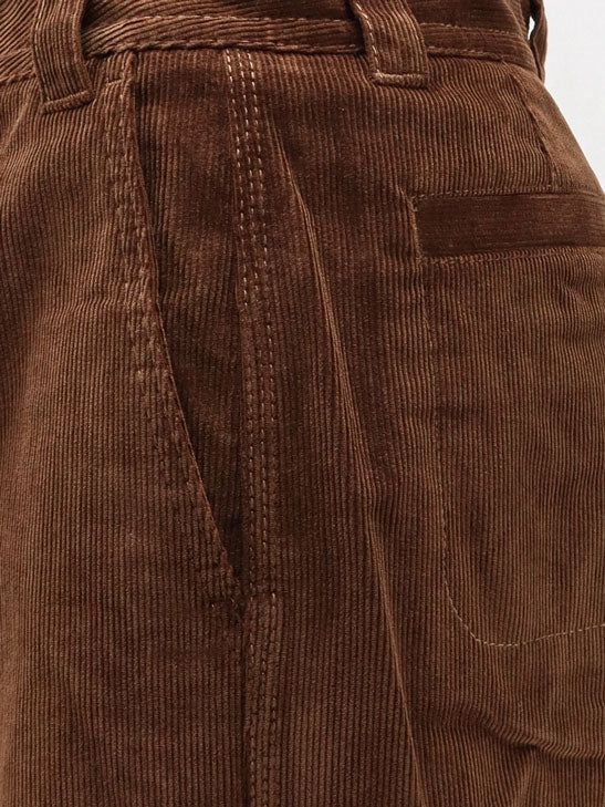 Ami Paris Corduroy trousers - Marronchocolat