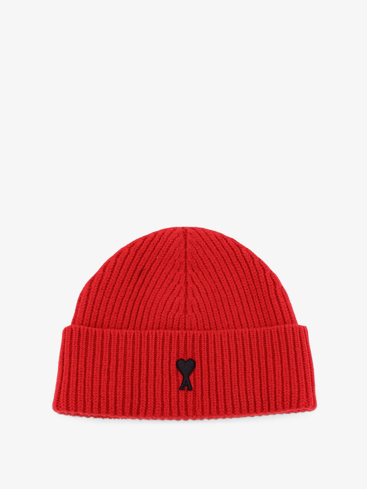 Ami Paris Wool beanie hat - Griscendrechine/Noir