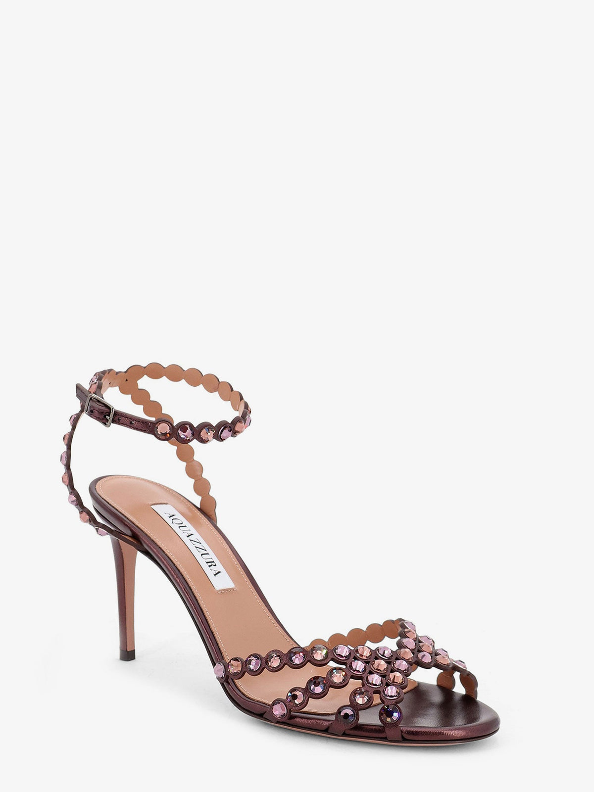 Aquazzura Tequila sandals with crystal detail - Melanzana