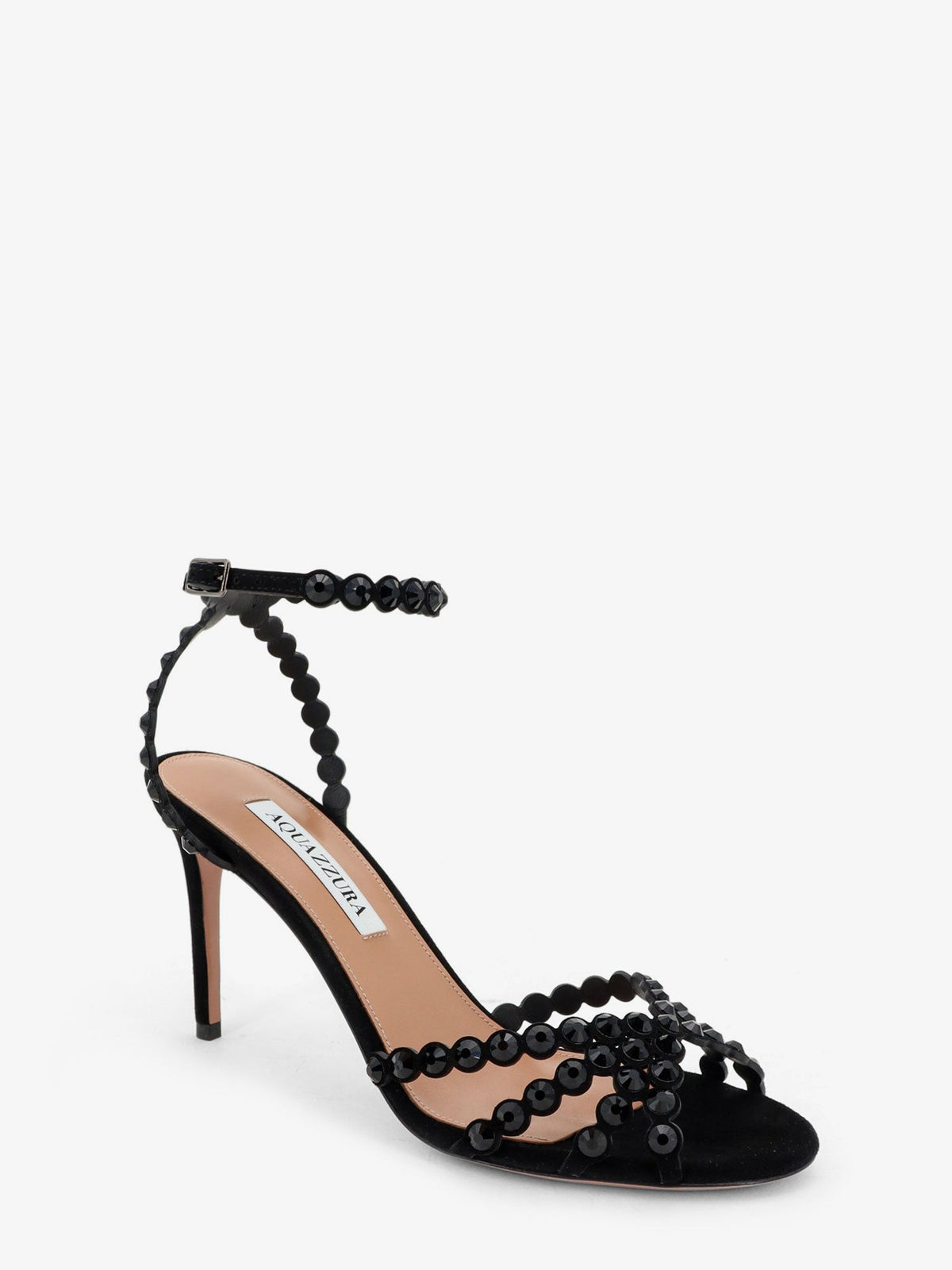Aquazzura Tequila sandals with crystal detail - Blackjey