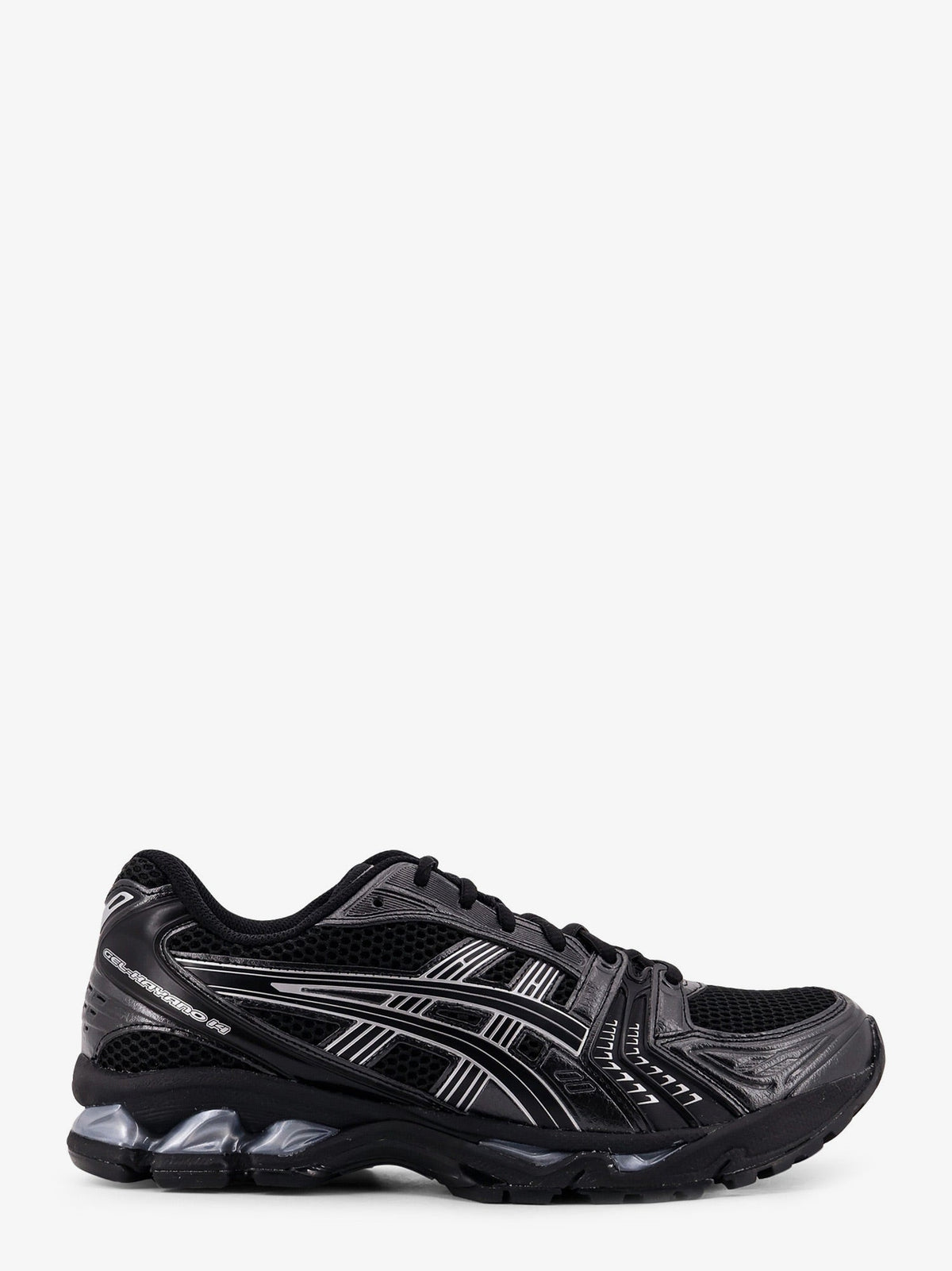 Asics Gel-Kayano mesh sneakers with contrasting inserts - Blackpuresilver