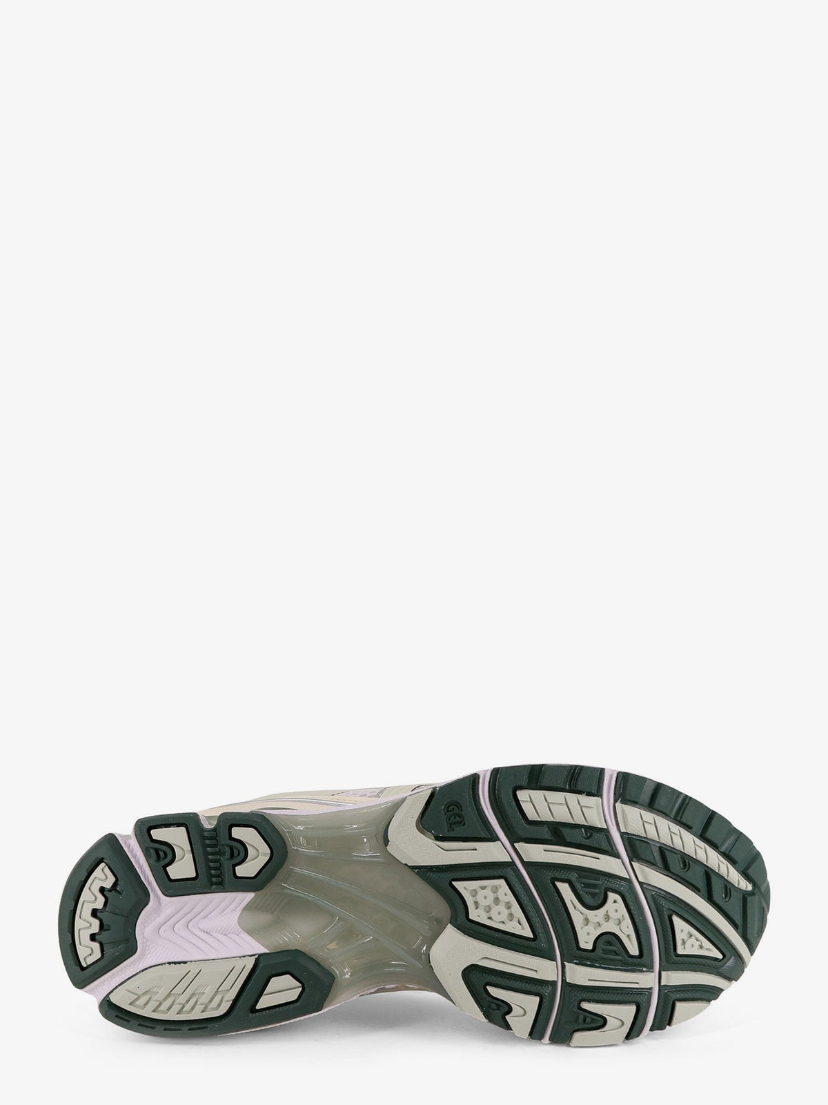 Asics Gel-Kayano 14 mesh sneakers with contrasting profiles - Whitelightsage