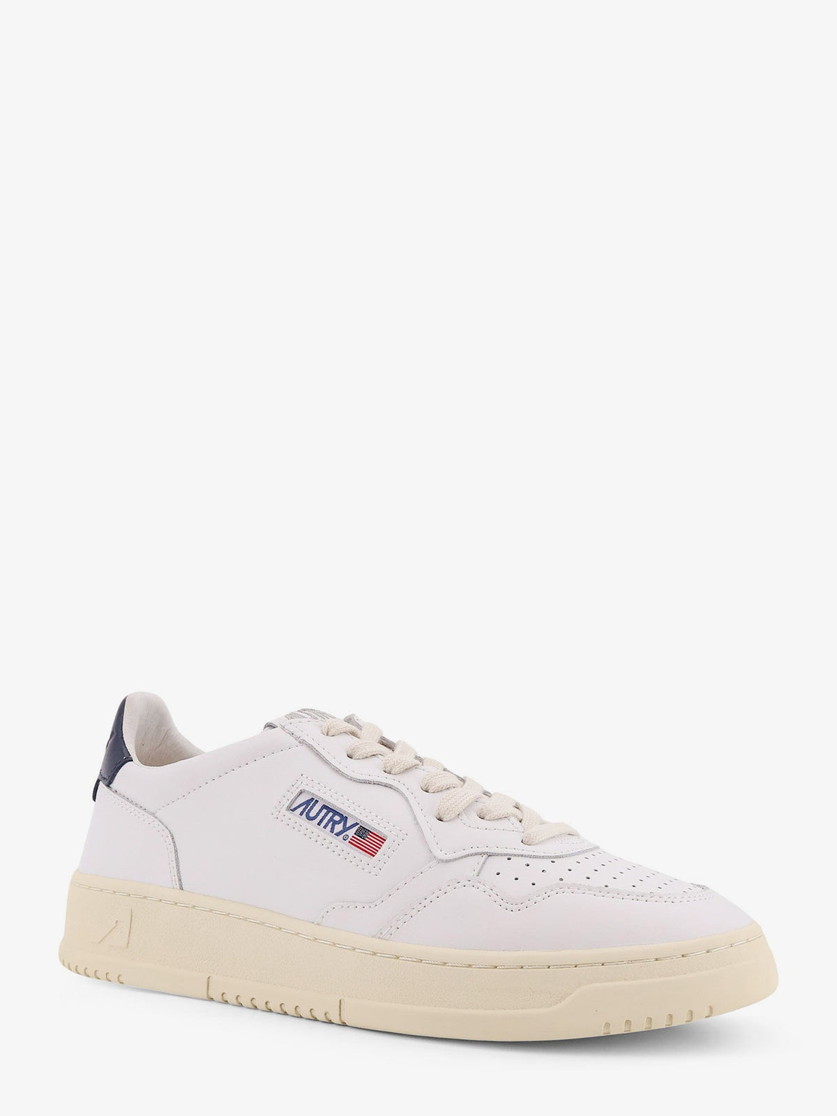 Autry Medalist Leather Sneakers - Bianco
