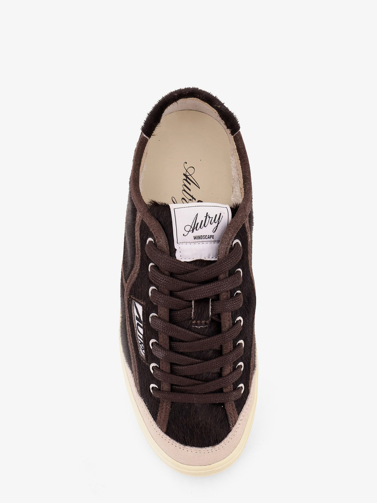 Autry Windscape Low Pony hair sneakers - Brown