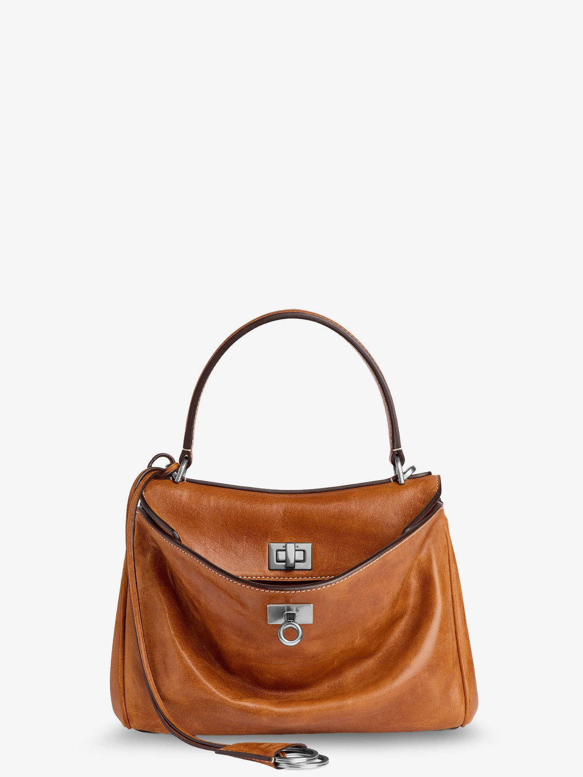 Balenciaga Rodeo Mini Leather Handbag - Tancowboy