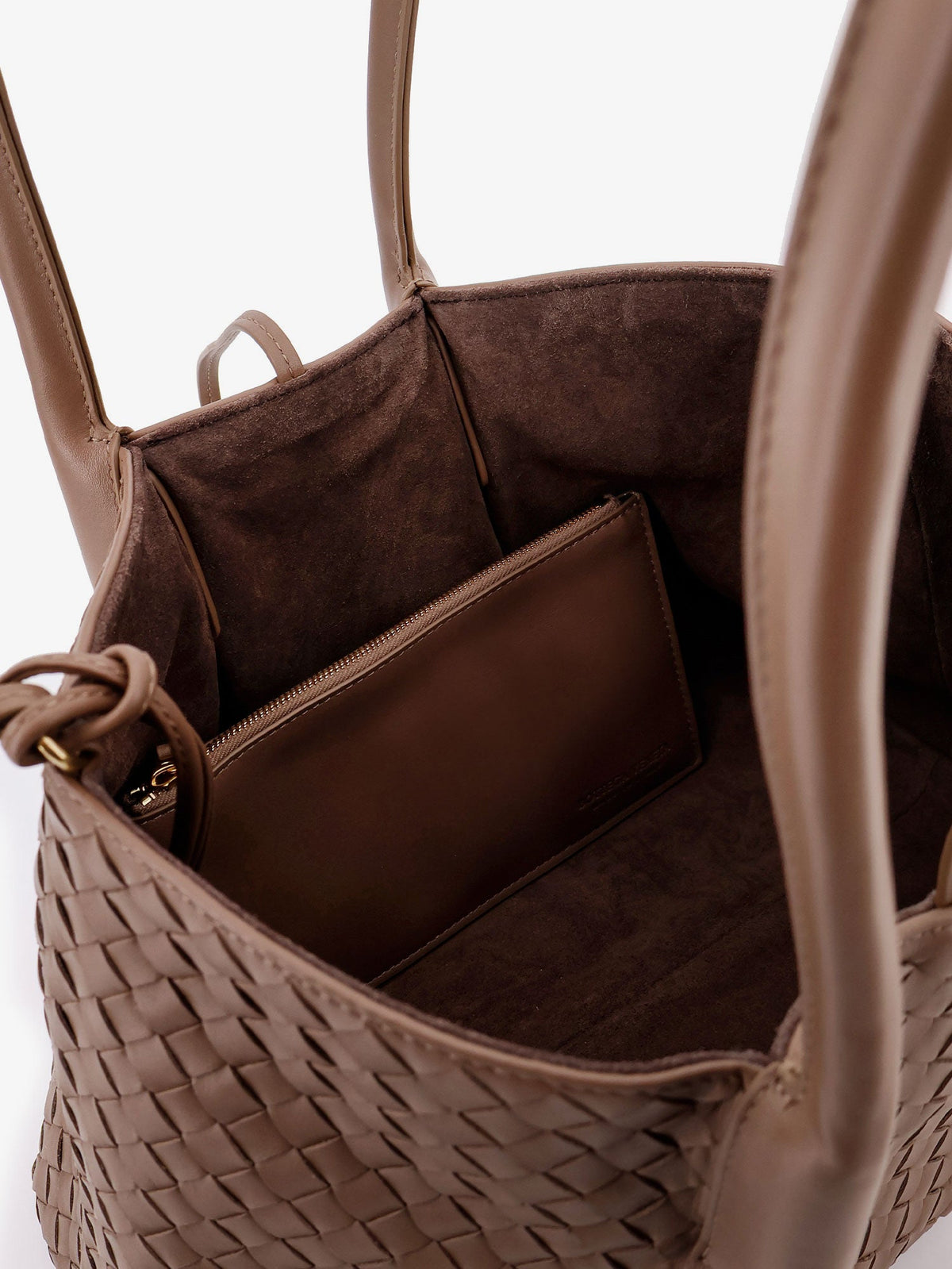 Bottega Veneta Pinacoteca leather handbag with Intrecciato motif - Pinecone
