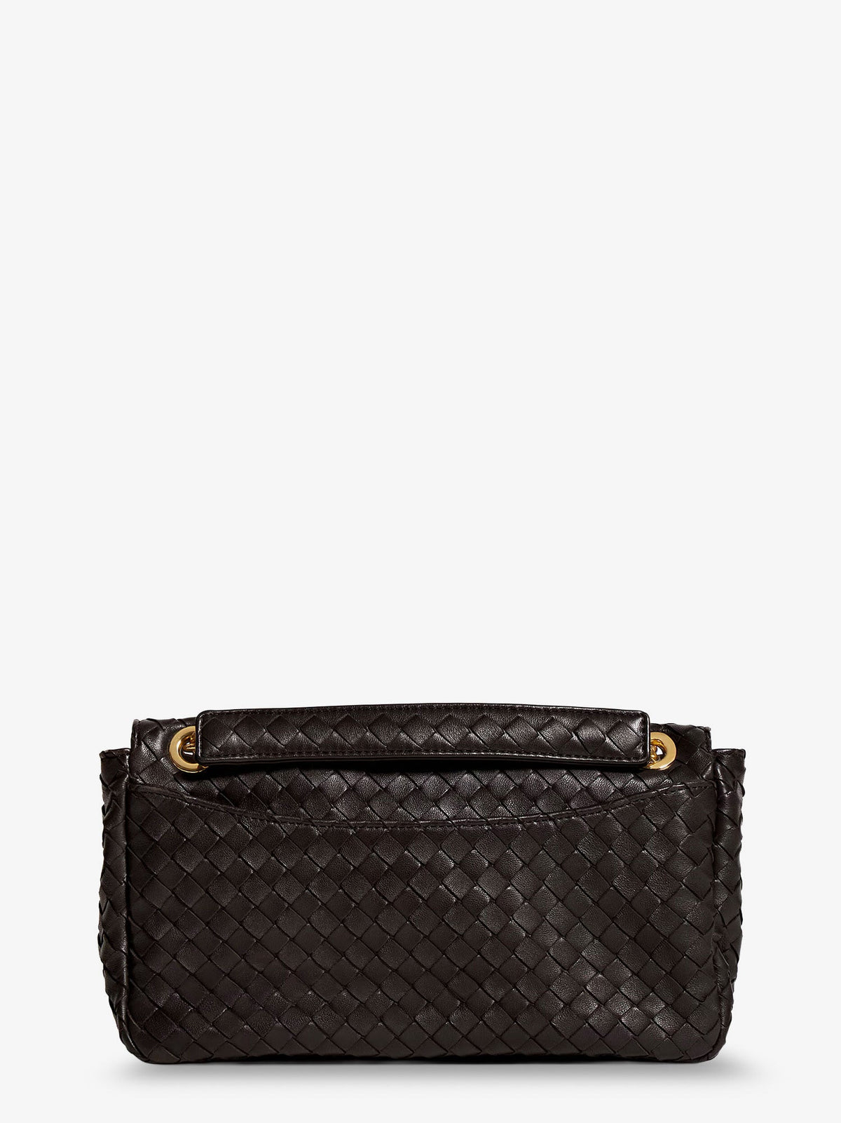 Bottega Veneta Madison leather crossbody bag with Intrecciato motif - Espresso