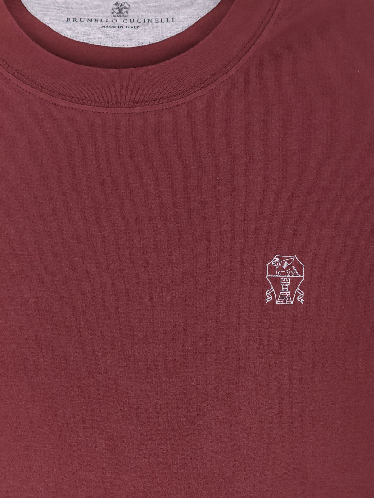 Brunello Cucinelli Cotton T-shirt - Grigio