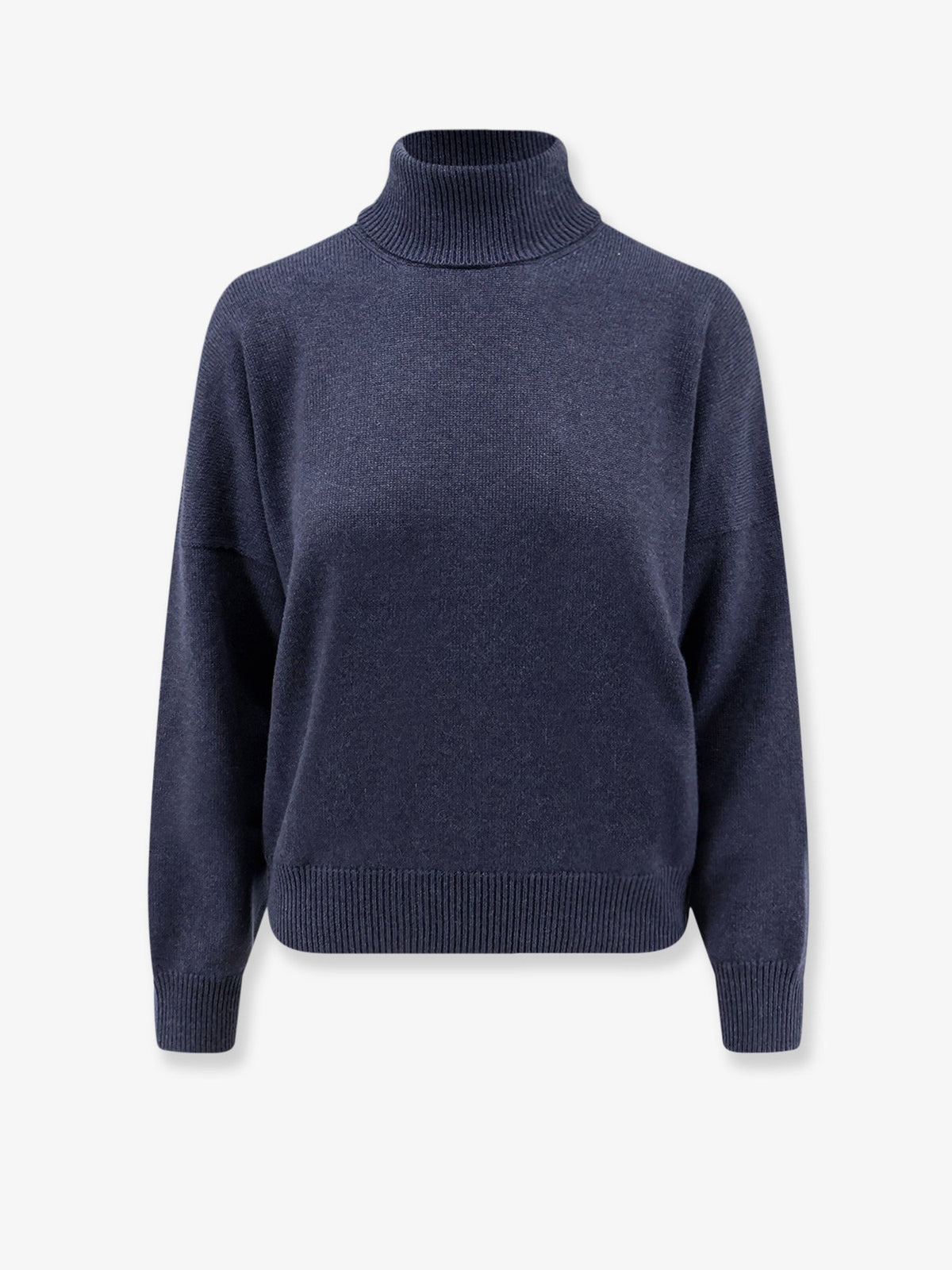 Brunello Cucinelli Cashmere turtleneck with Monili detail on the back - Blufreddo