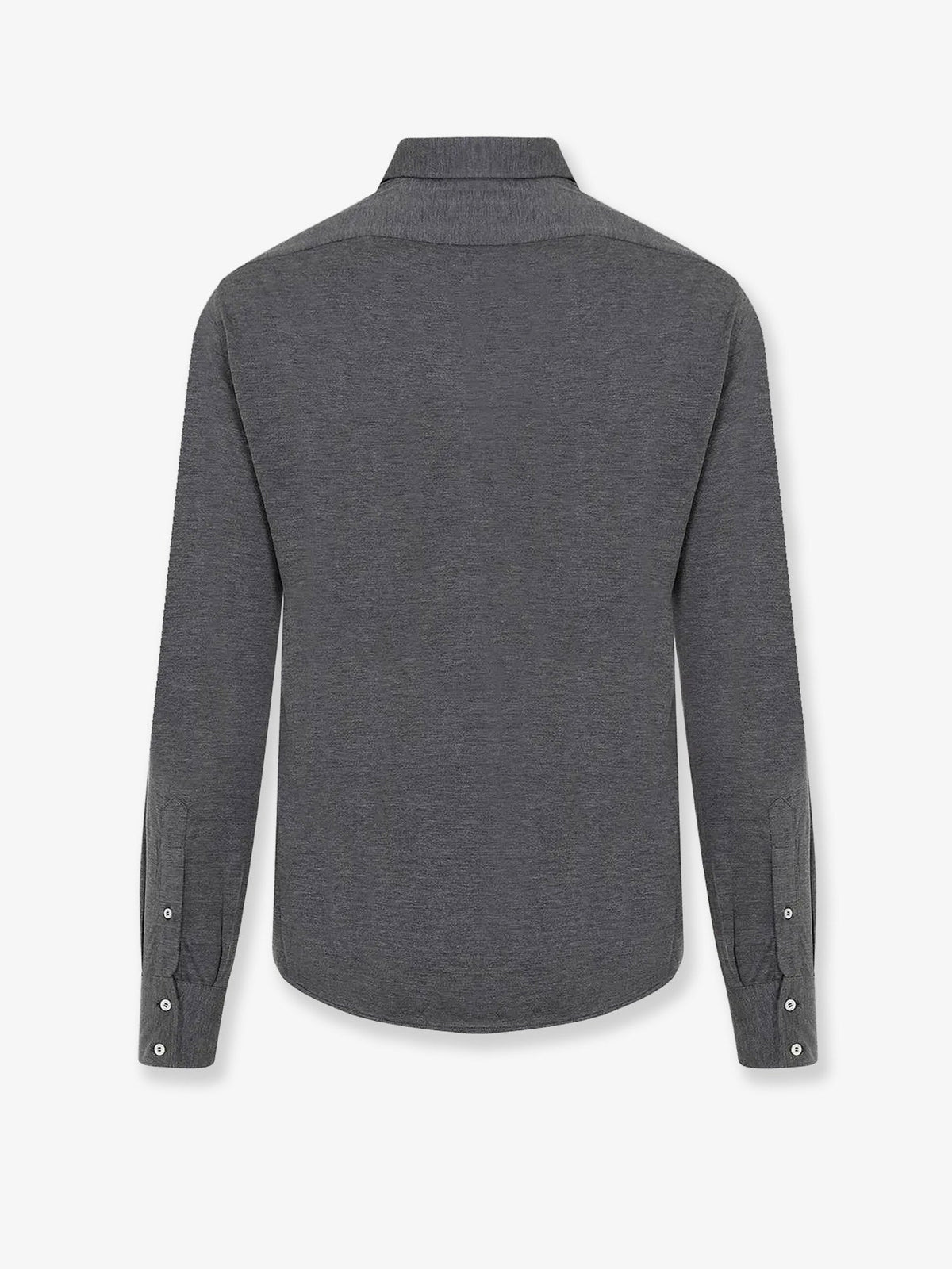 Brunello Cucinelli Silk and cotton blend shirt - Grigioscuro