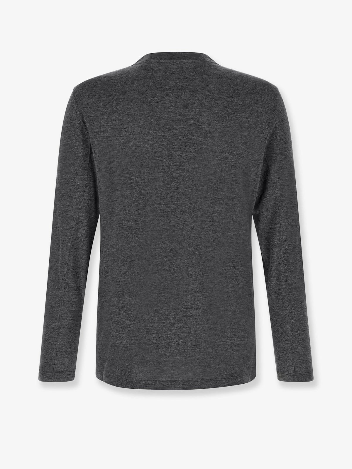 Brunello Cucinelli Silk and cotton blend T-shirt - Grigioscuro