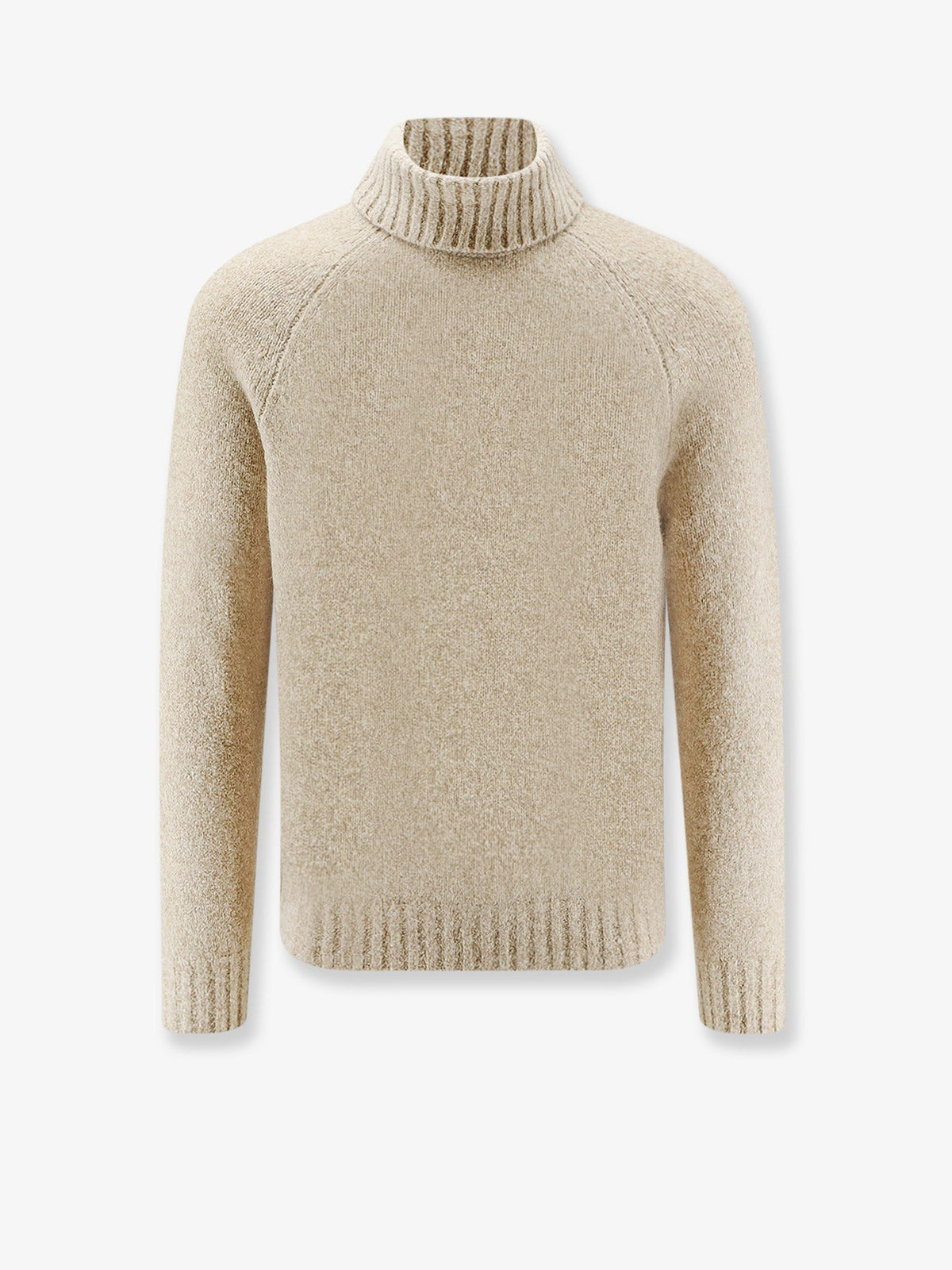 Brunello Cucinelli Wool, silk and cashmere blend turtleneck - Sabbia