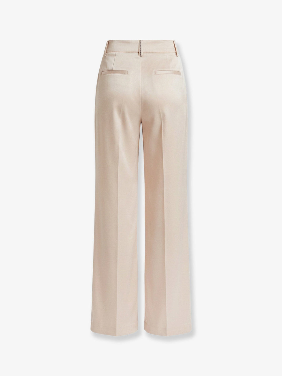 Brunello Cucinelli Silk trousers - Champagne