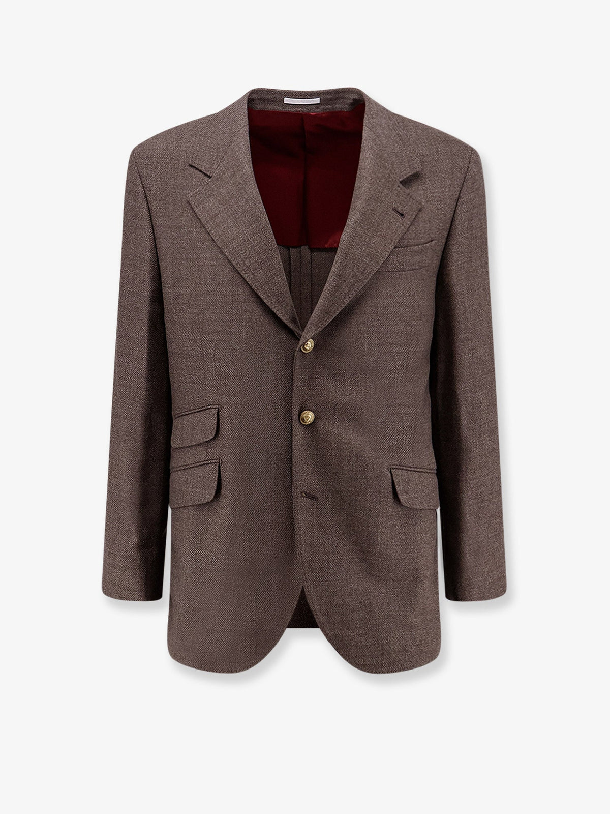 Brunello Cucinelli Virgin wool blazer - Moro
