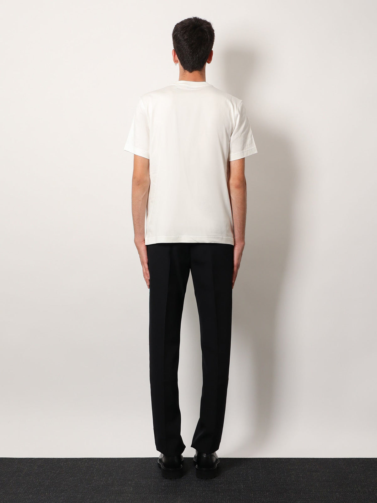 Burberry Seth organic cotton blend t-shirt - Chalk
