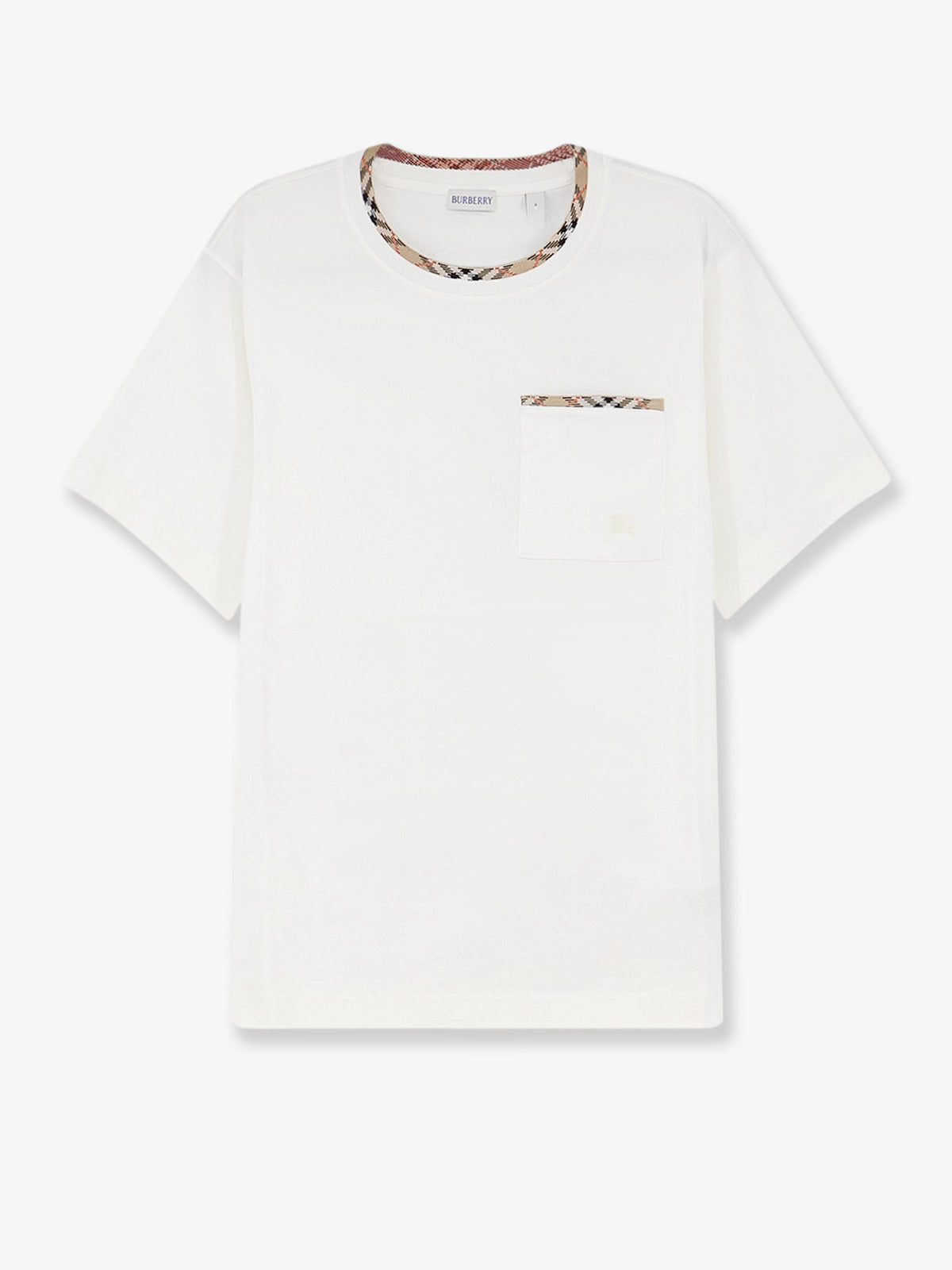 Burberry Ryan biologic cotton t-shirt - Chalk