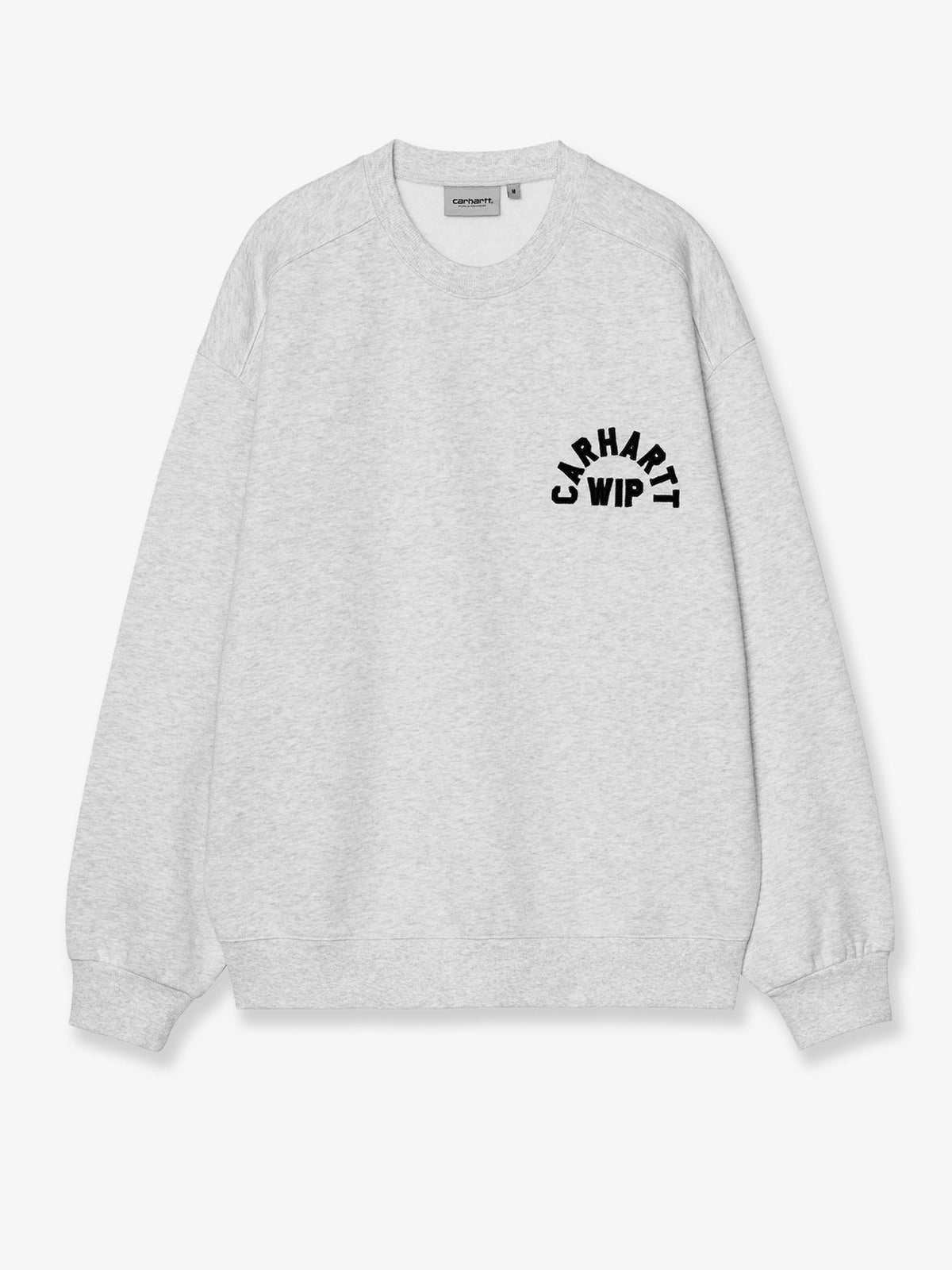 Carhartt WIP Arch Script cotton blend sweatshirt - Ashheaterblack