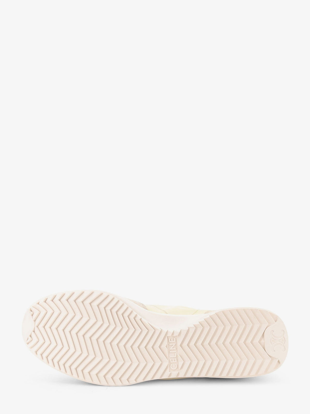 Celine Nylon and suede Racer Sneakers - Vanilla