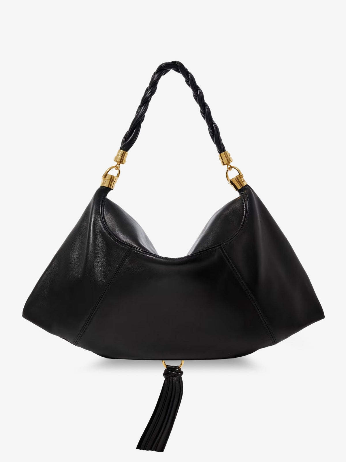 Chloé Marcie Foulard leather shoulder bag - Black