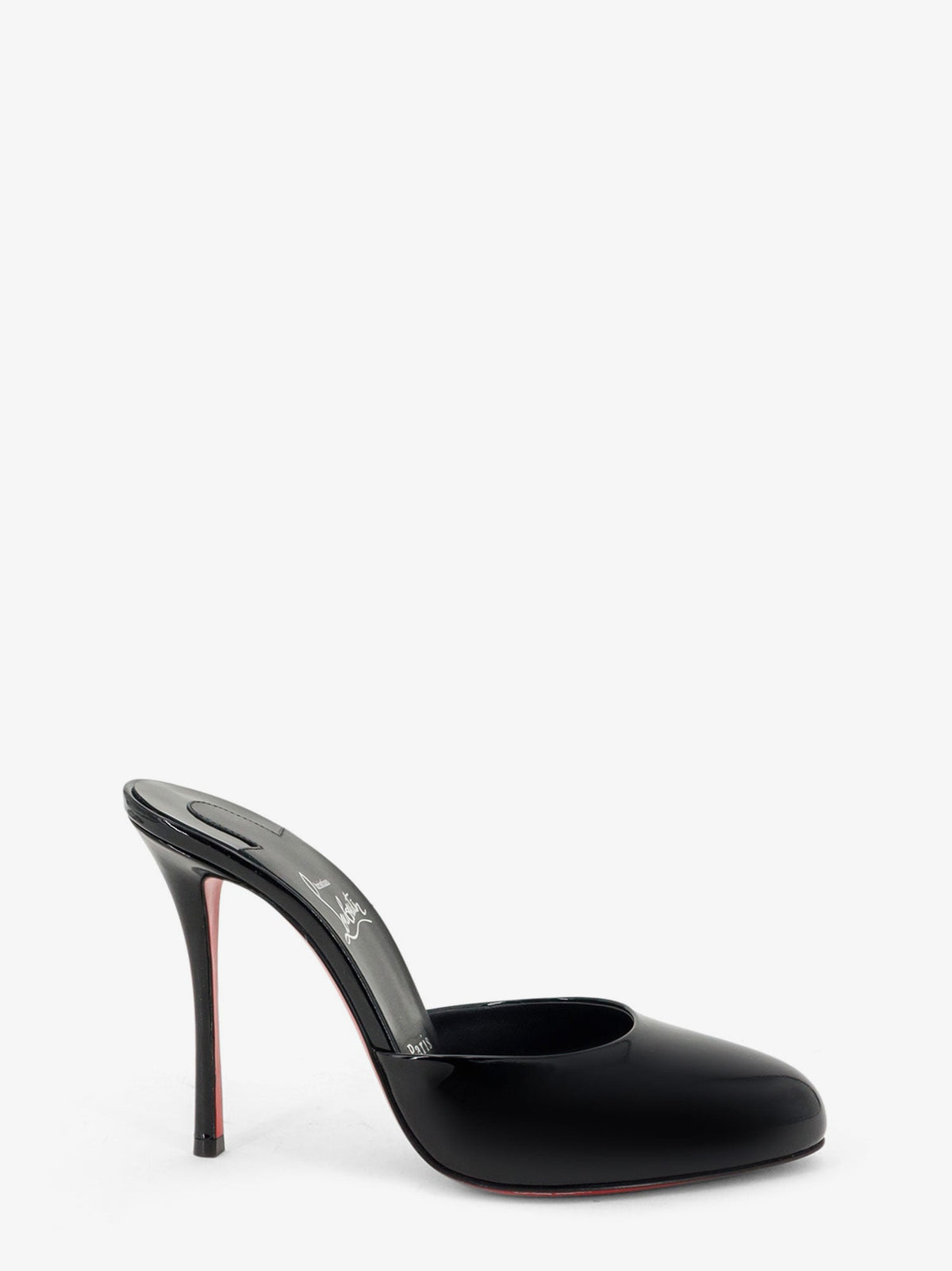 Christian Louboutin Patent leather Dolly Mule sandals - Black
