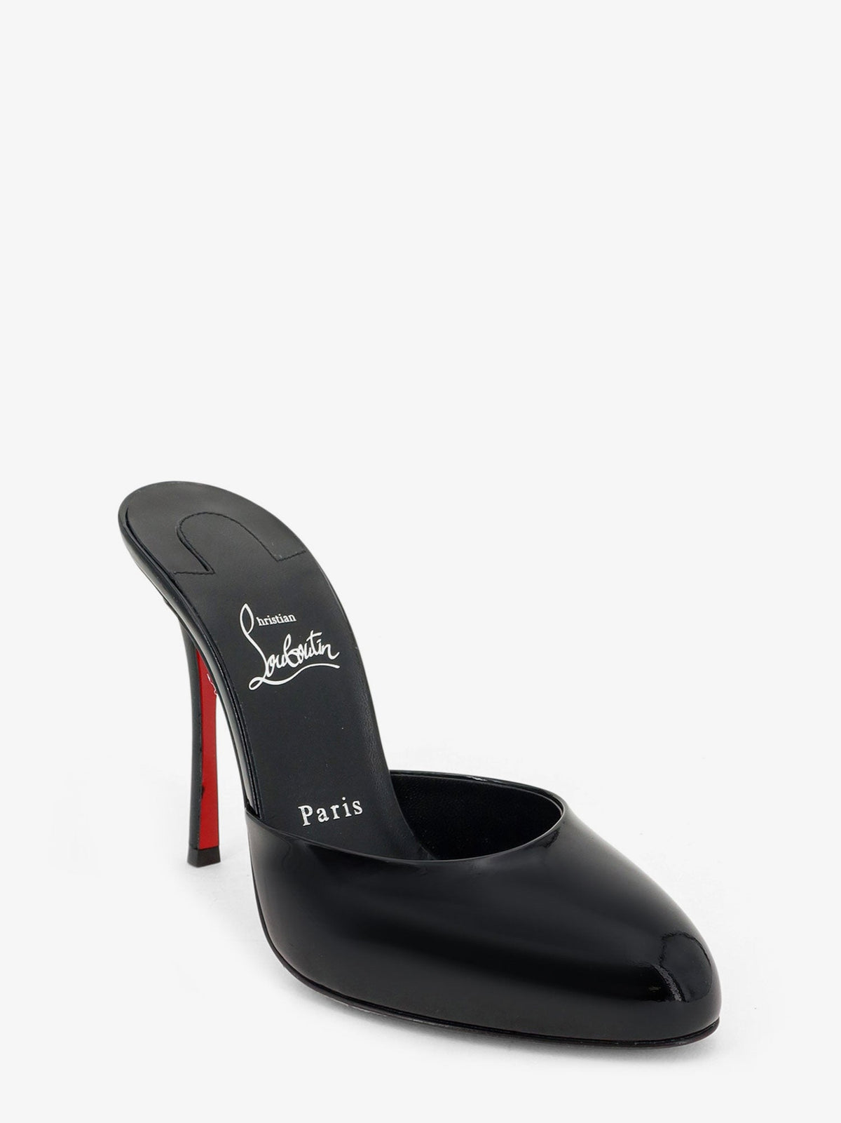 Christian Louboutin Patent leather Dolly Mule sandals - Black