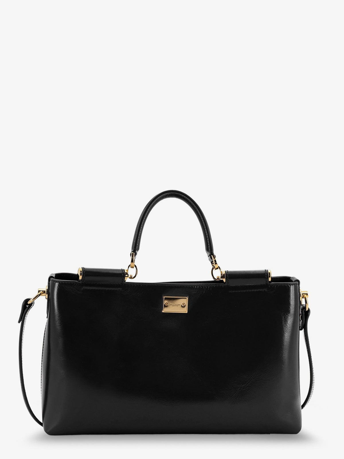 Dolce & Gabbana Vittoria Leather Shoulder Bag - Nero