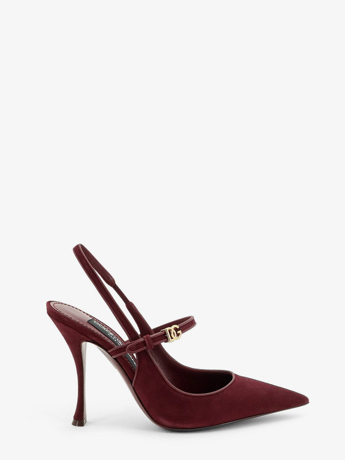 Dolce & Gabbana Suede décolleté - Bordeaux