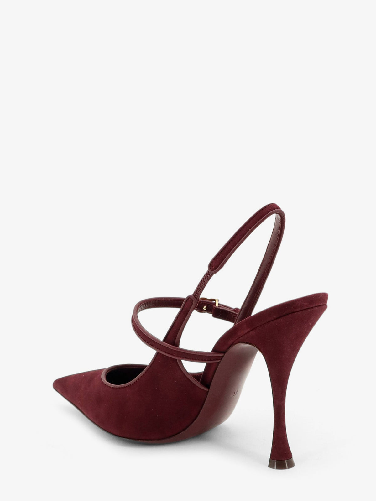 Dolce & Gabbana Suede décolleté - Bordeaux