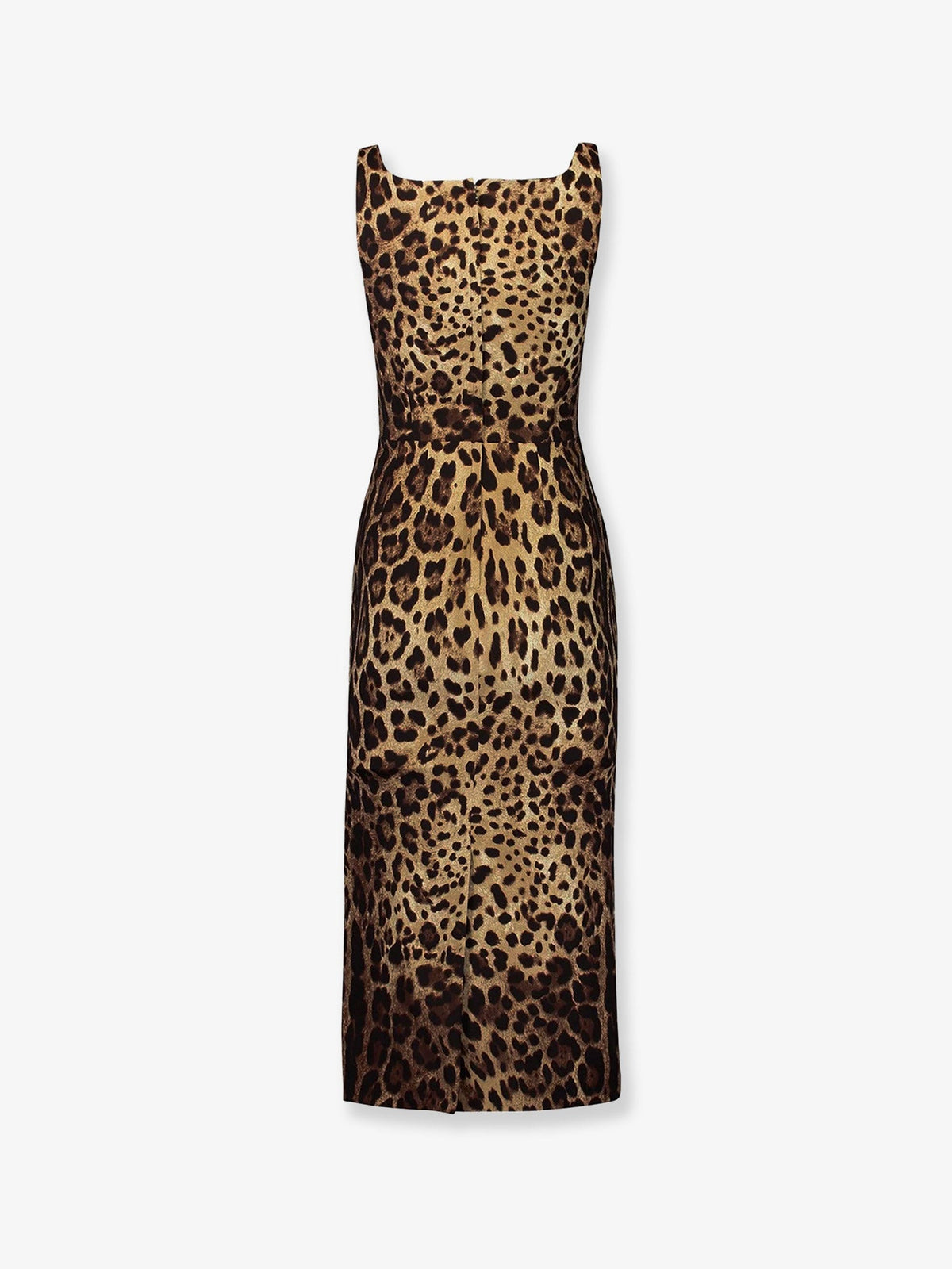 Dolce & Gabbana Midi Dress with Animal print - Leonew