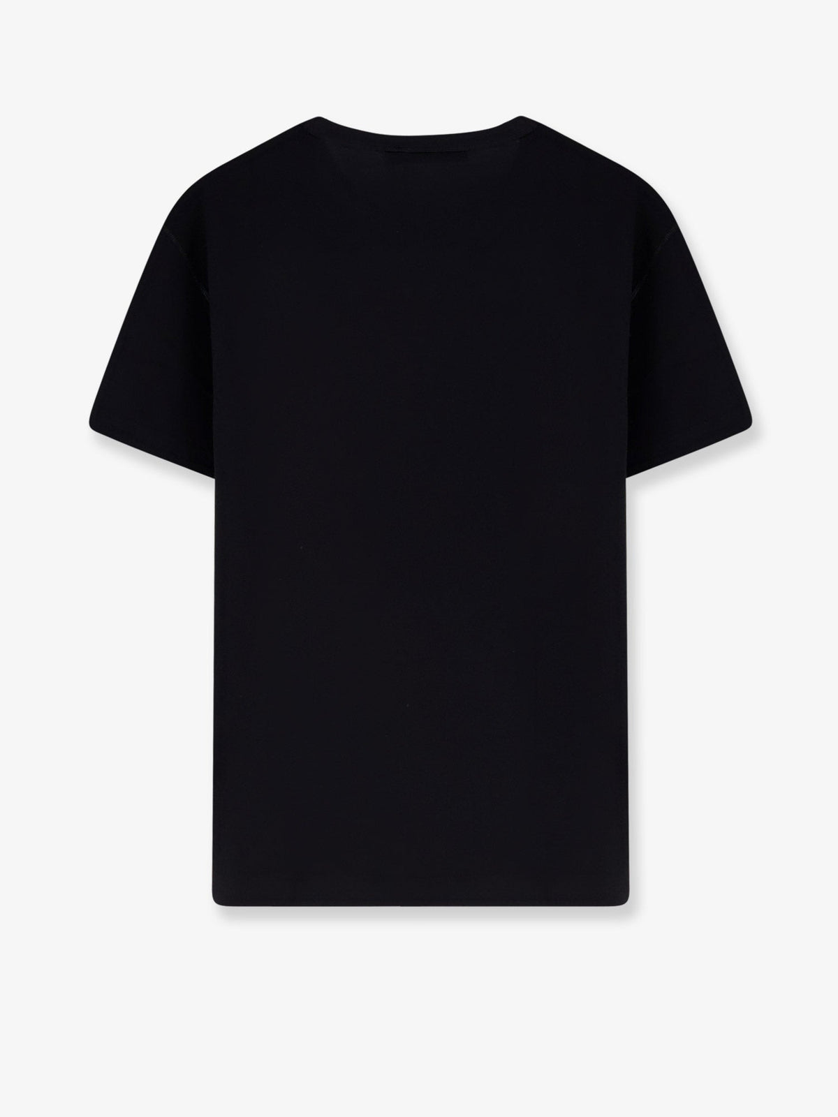 Dolce & Gabbana Cotton T-shirt with logo patch - Nero