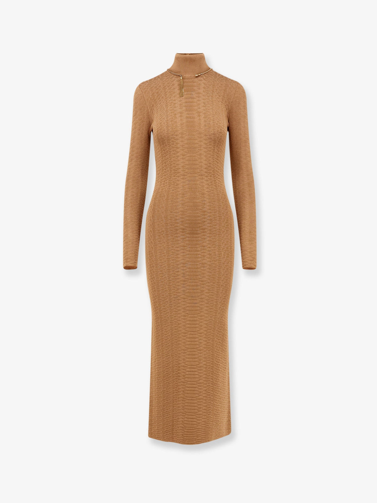 Elisabetta Franchi Knitted dress with Snake detail - Daino