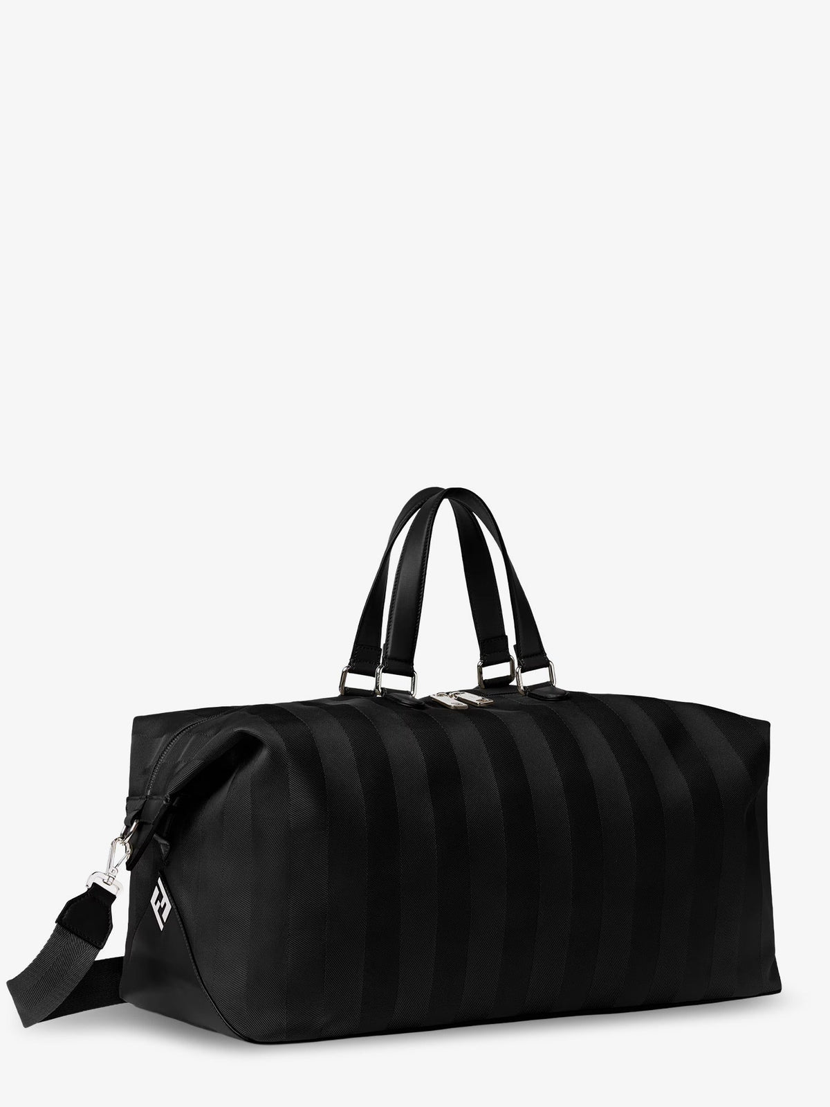 Fendi Lui 48 nylon travel bag - Neropalladio