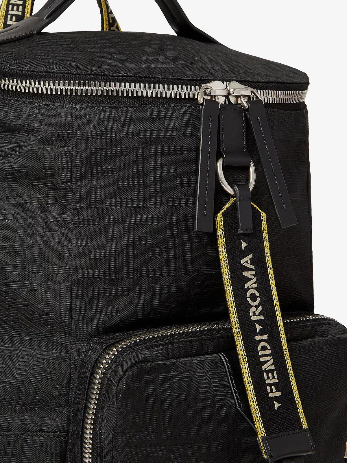 Fendi Tourist backpack in FF Superlight technical fabric - Nero