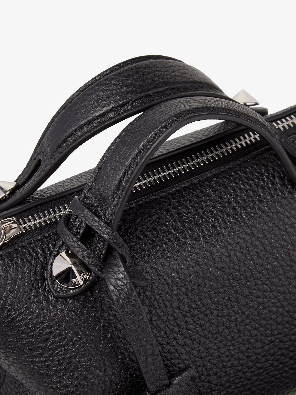 Fendi Boston leather handbag - Nero