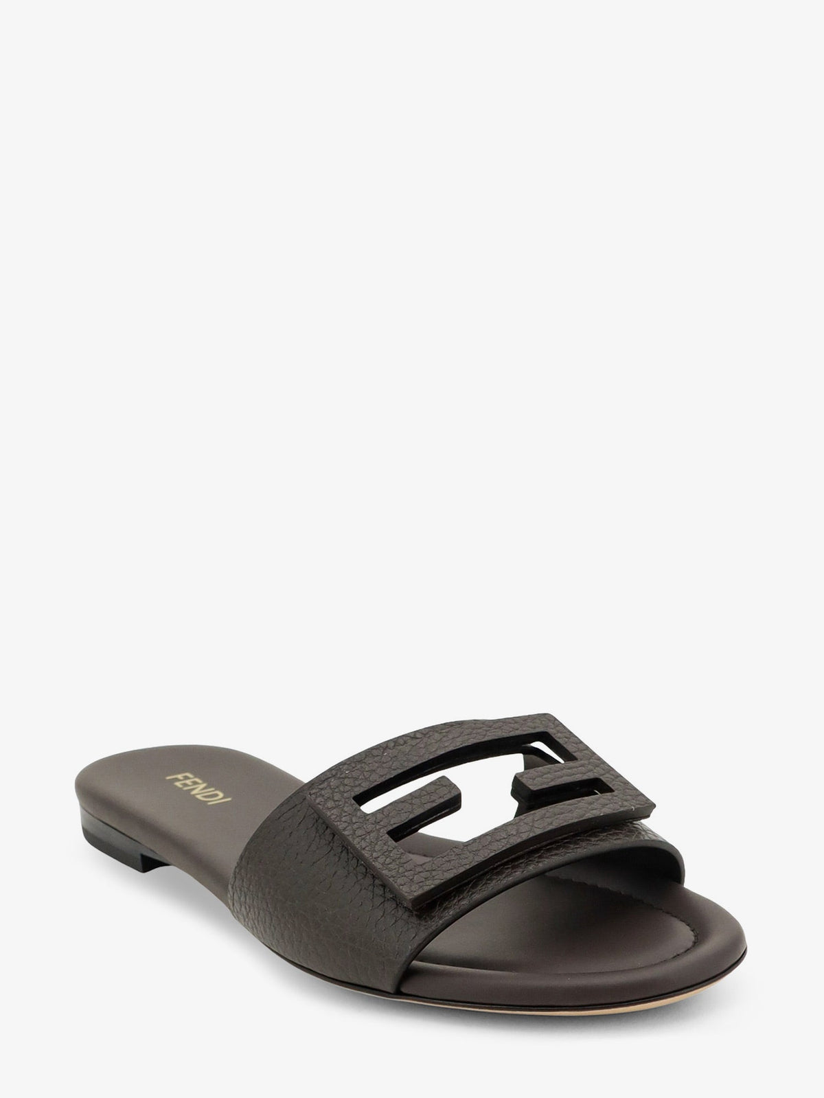 Fendi Leather Tube Sandals - Realebano